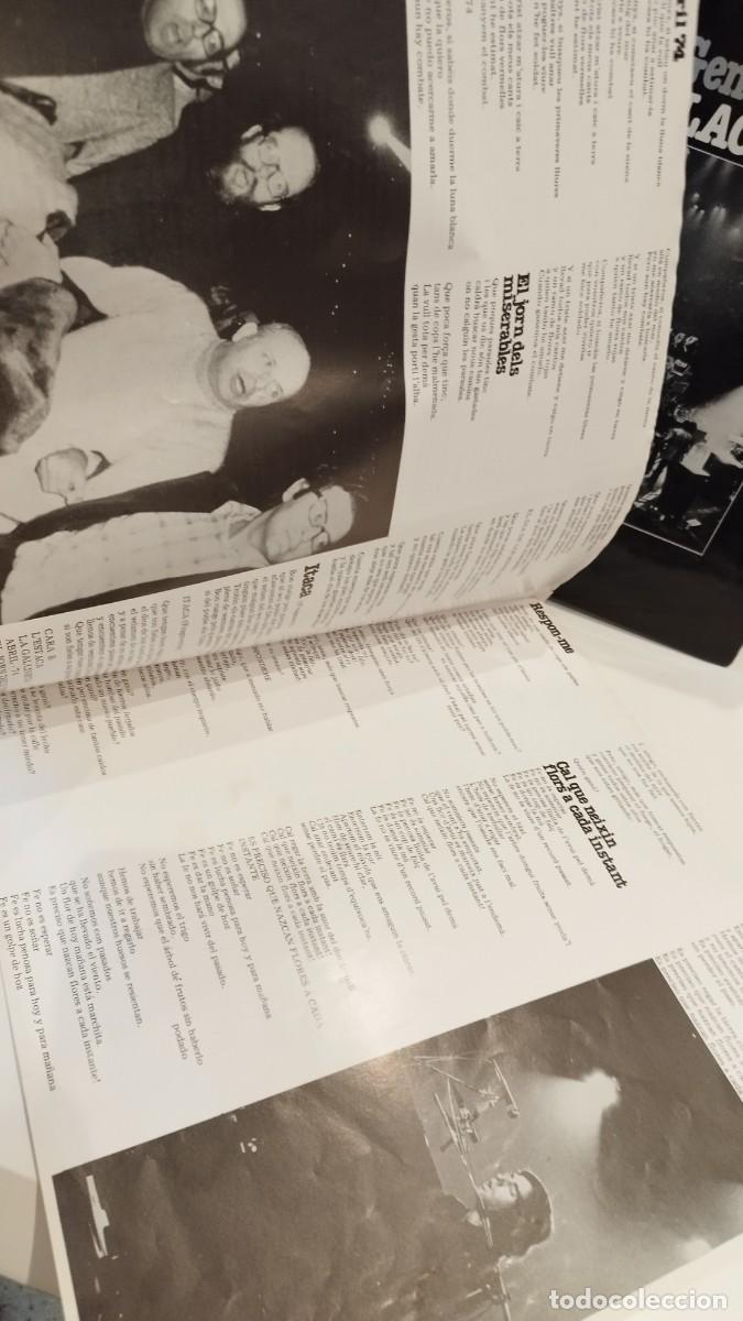 Discos de vinilo: Llu&iacute;s Llach, Barcelona Gener 1976 - Foto 4