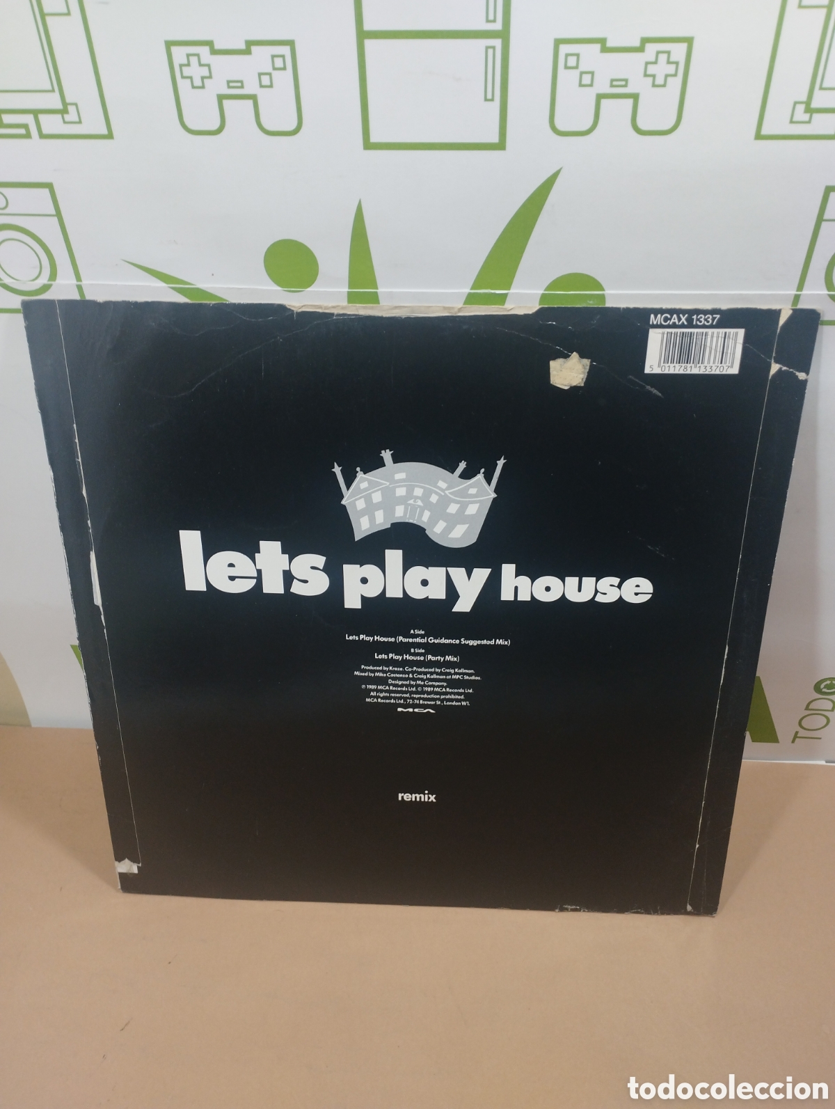Discos de vinilo: Kraze lets play House. Remix. Lp - Foto 2