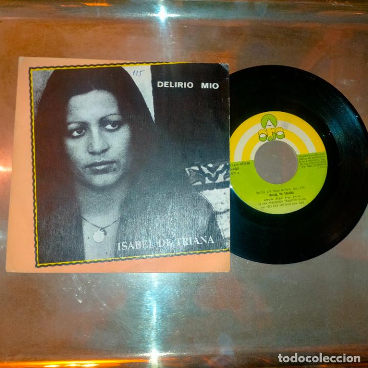 Discos de vinilo: DISCO DE VINILO PEQUE&Ntilde;O SINGLE - ISABEL DE TRIANA - Foto 1
