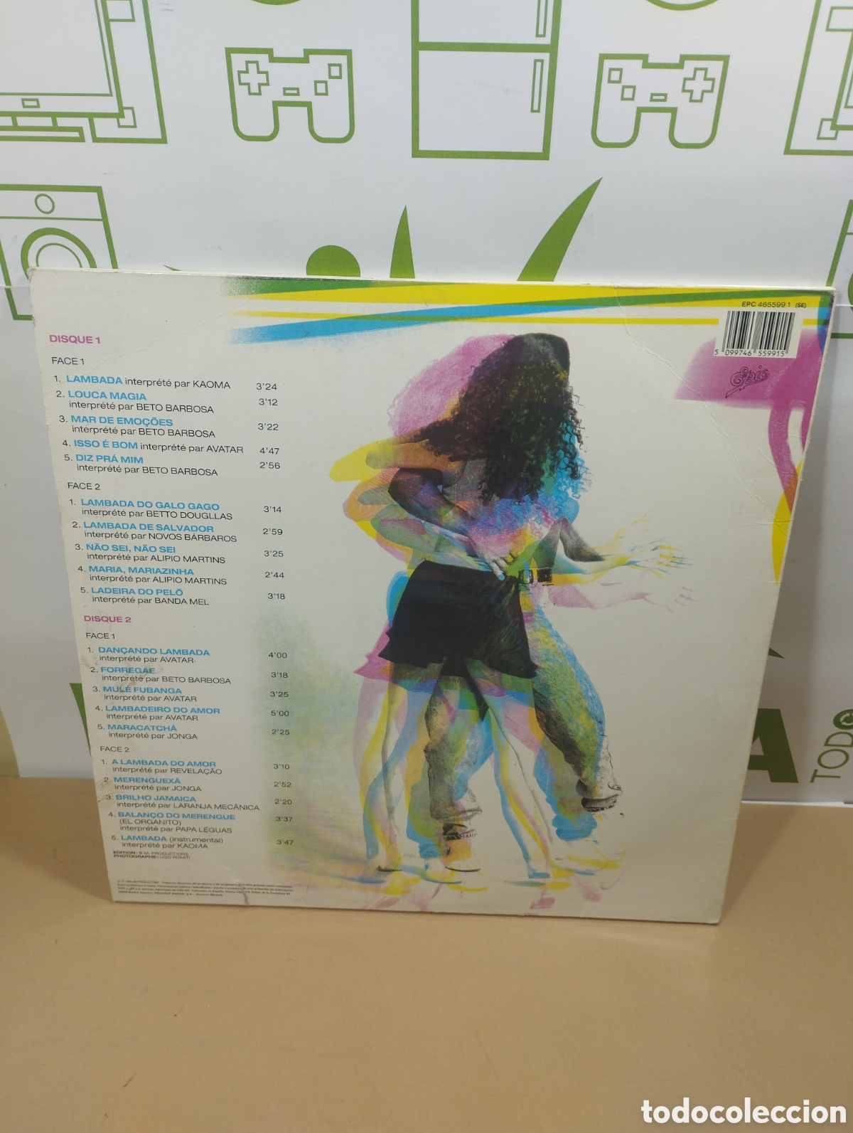 Discos de vinilo: Lambada. Doble LP. - Foto 2