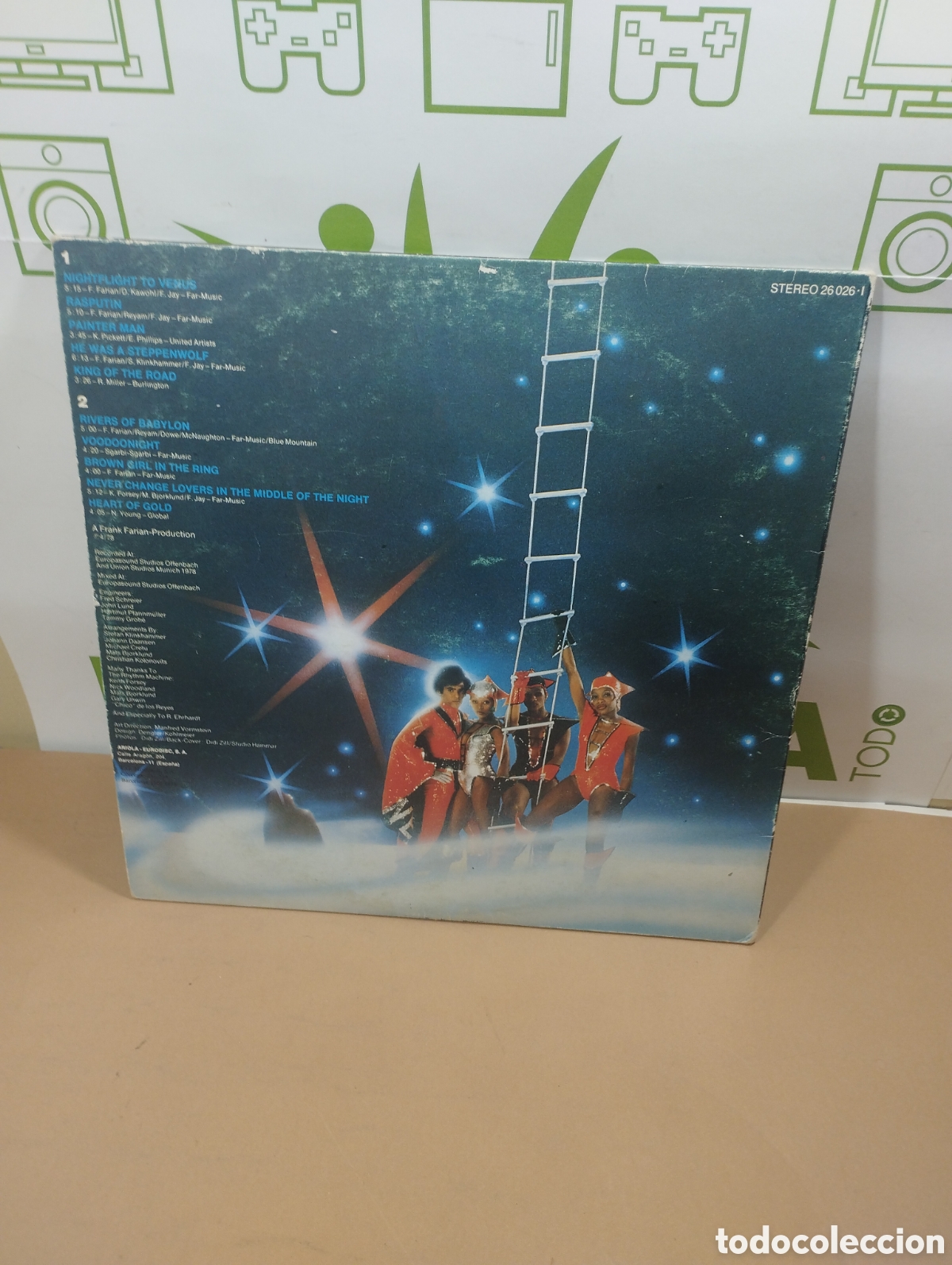 Discos de vinilo: Boney M. Nightflight to venus. Lp - Foto 2