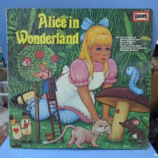 Discos de vinilo: ALICE IN WONDERLAND