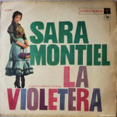 Discos de vinilo: SARA MONTIEL LP SELLO COLUMBIA EDITADO EN CHILE...DEL FILM LA VIOLETERA