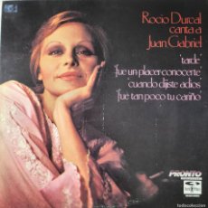 Discos de vinilo: ROCÍO DURCAL LP SELLO PRONTO EDITADO EN USA...AÑO 1977