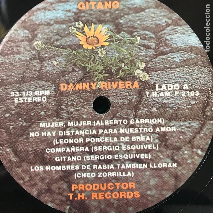 Discos de vinilo: Danny Rivera. Gitano. - Foto 4