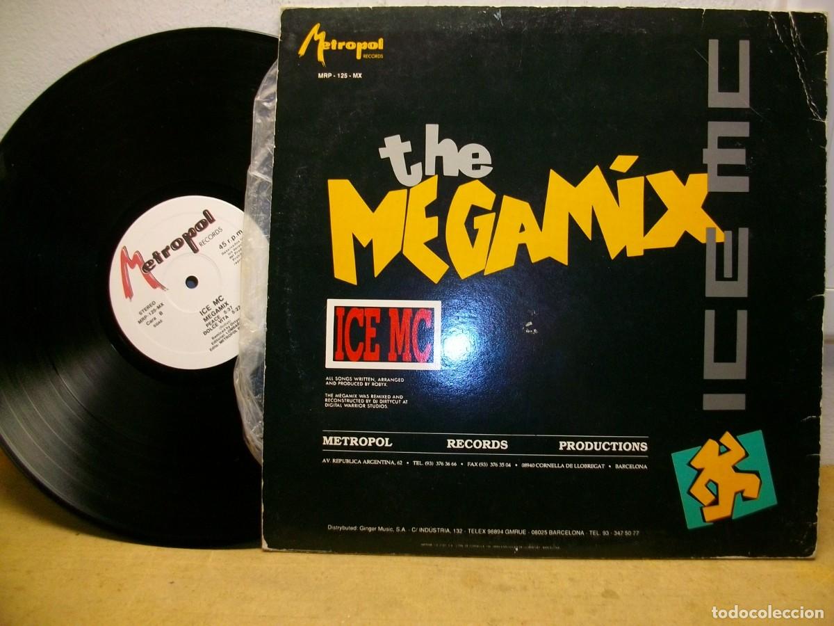 Discos de vinilo: ICE MC &ndash; The Megamix LP - Foto 2