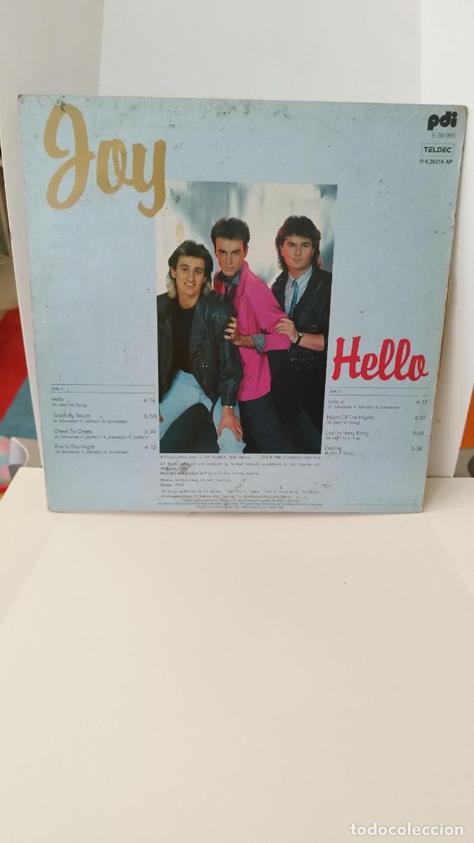 Discos de vinilo: Joy &ndash; Hello.Vinilo Lp Italo-Disco. - Foto 4