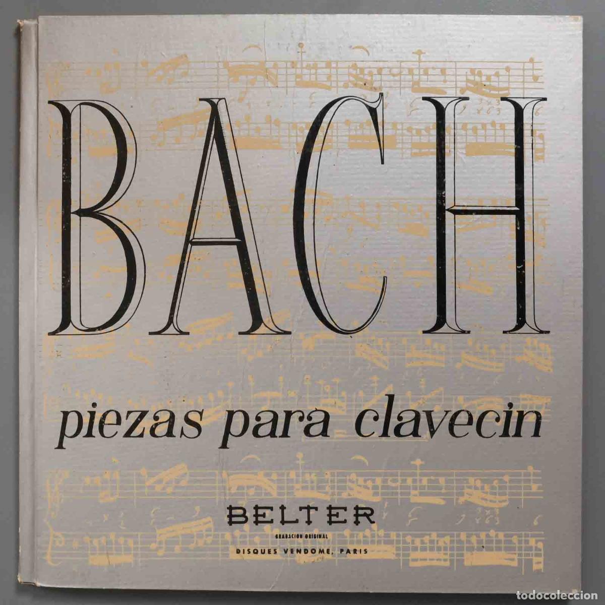 Discos de vinilo: LP. Bach &ndash; Piezas Para Clavecin - Foto 1