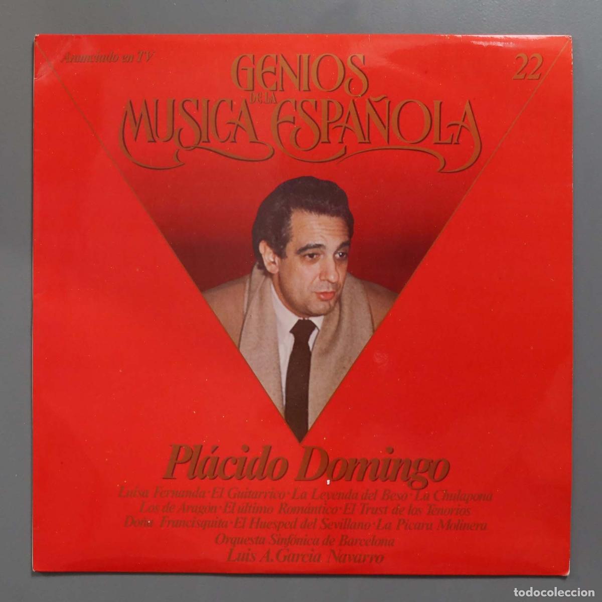 Discos de vinilo: LP. PLACIDO DOMINGO. NAVARRO. 22 - Foto 1