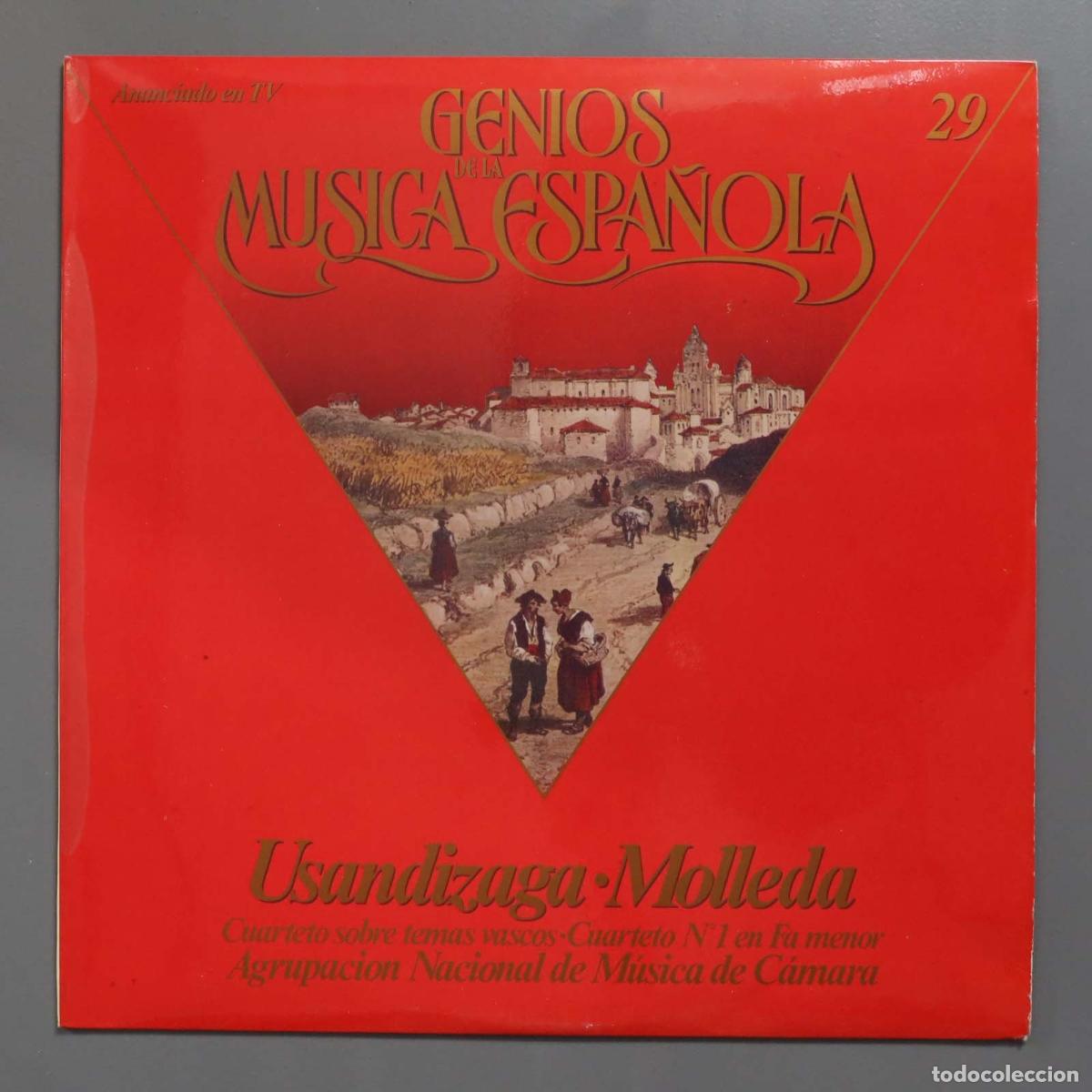 Discos de vinilo: LP. USANDIZAGA. MOLLEDA. 29 - Foto 1