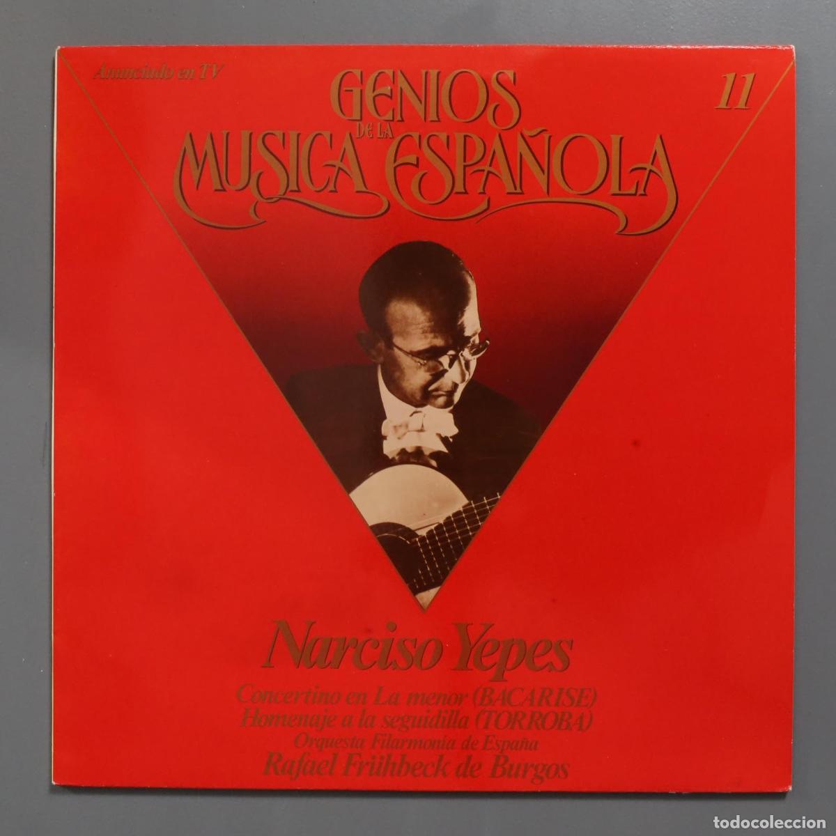 Discos de vinilo: LP. Torroba - Homenaje A La Seguidilla / Bacarrisse - Concierto En La Menor. YEPES