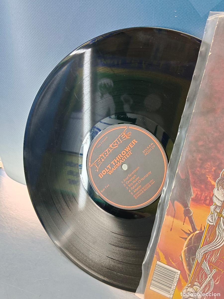 Discos de vinilo: LP, Bolt Thrower _ War Master. Earache, 1991, UK. - Foto 3