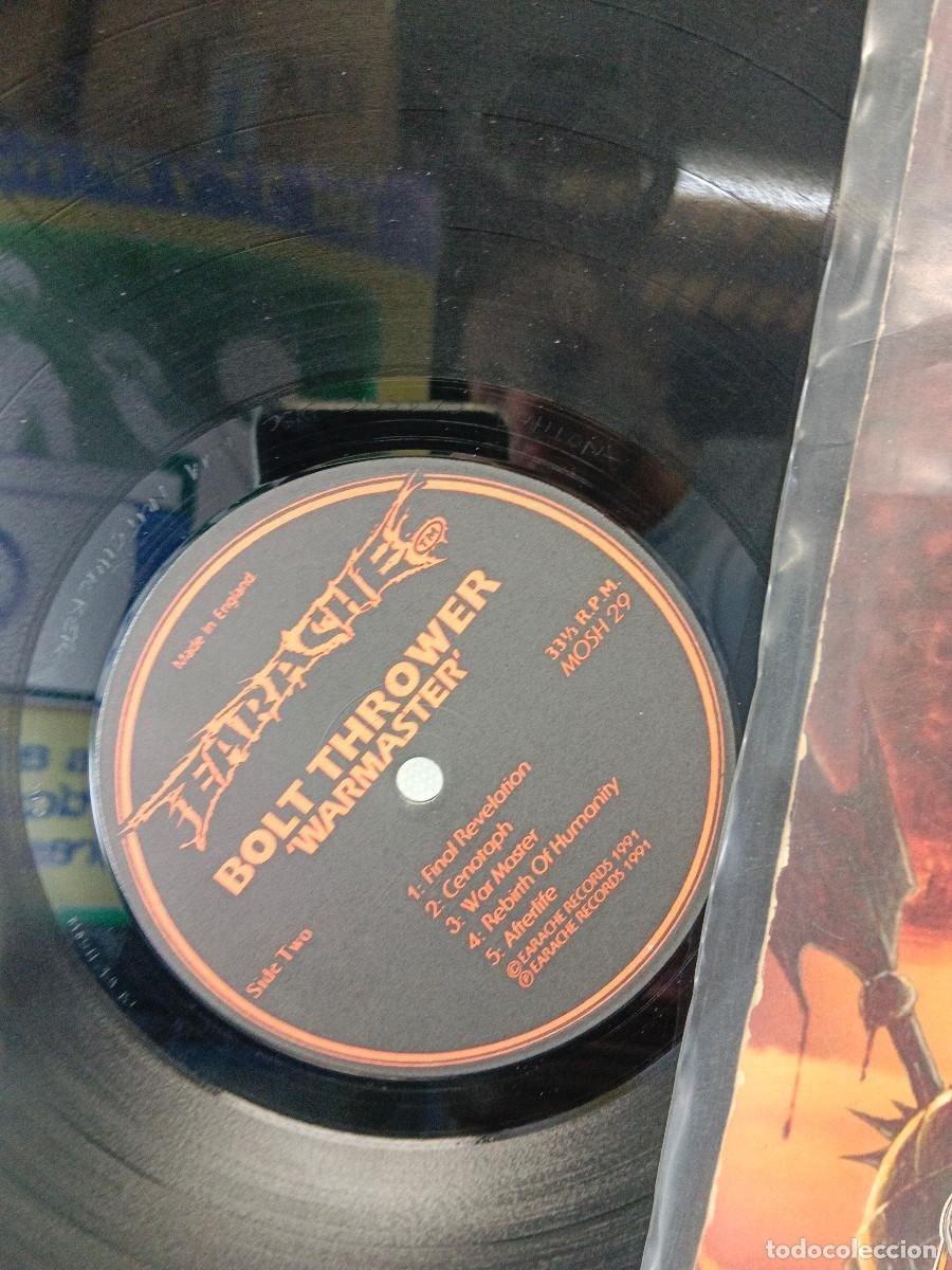 Discos de vinilo: LP, Bolt Thrower _ War Master. Earache, 1991, UK. - Foto 5