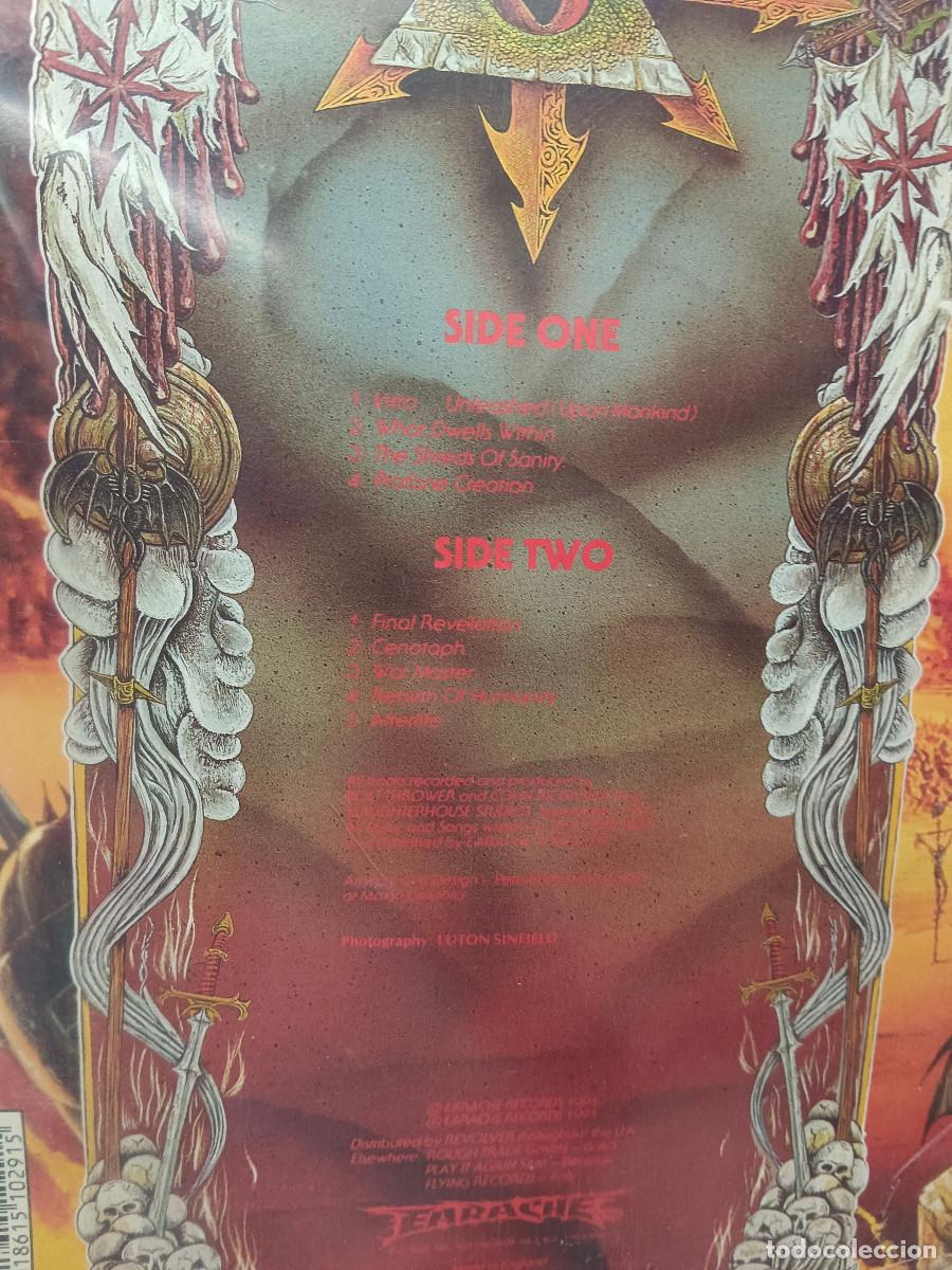 Discos de vinilo: LP, Bolt Thrower _ War Master. Earache, 1991, UK. - Foto 7
