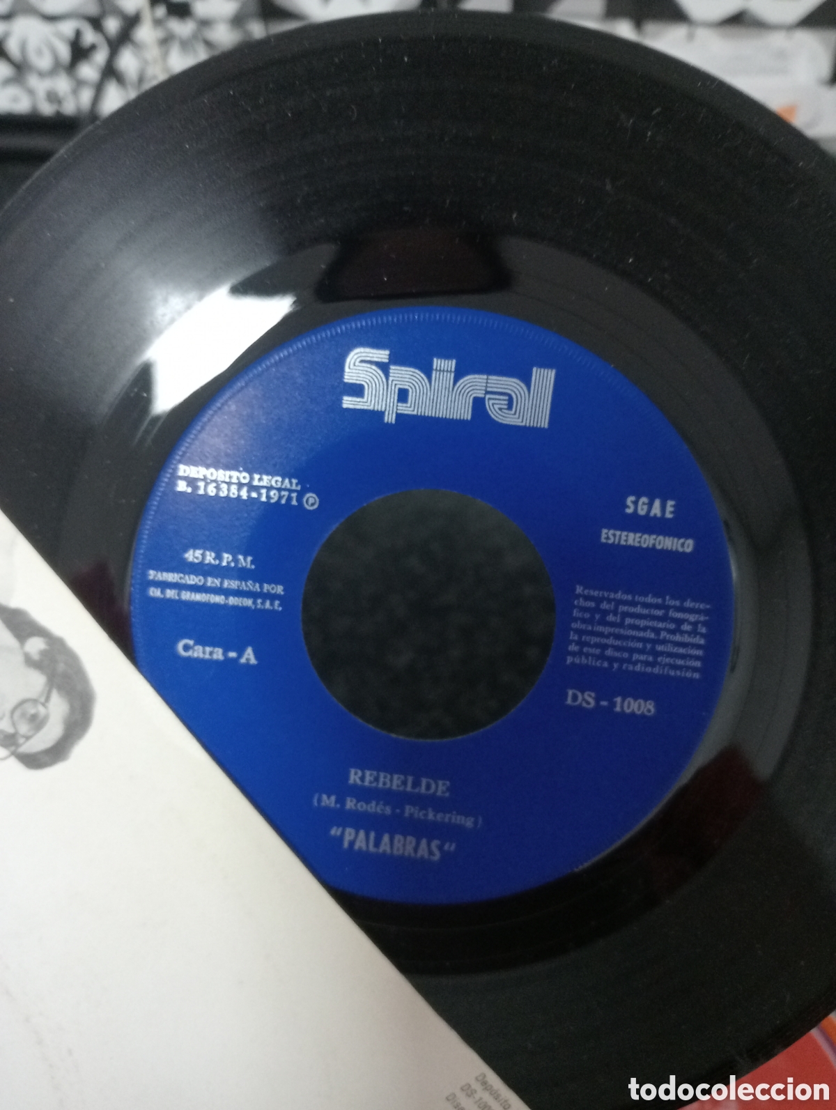Discos de vinilo: Palabras: rebelde -obsesion - Foto 3