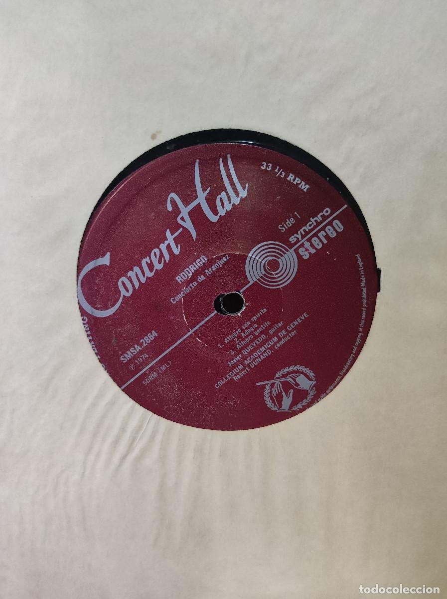 Discos de vinilo: RODRIGO CONCIERTO DE ARANJUEZ - Foto 1
