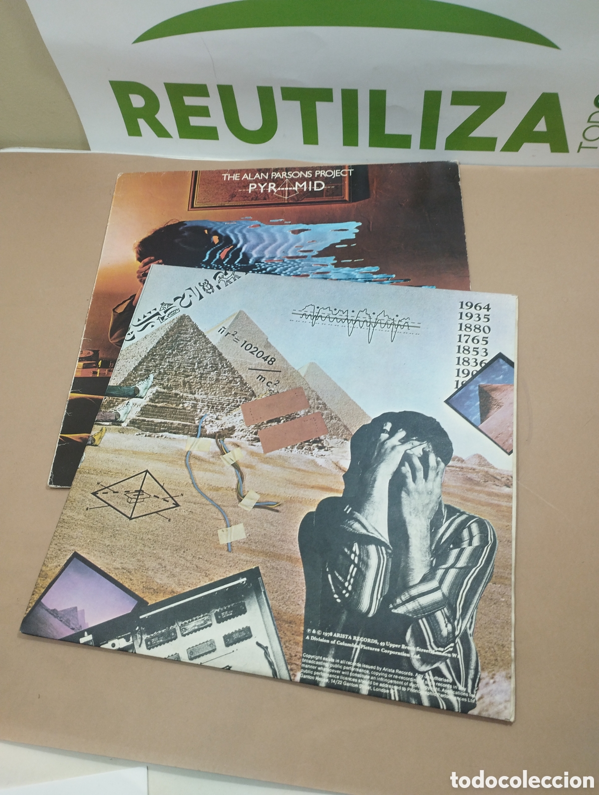 Discos de vinilo: The Alan parson project. Pyramid. Lp - Foto 3