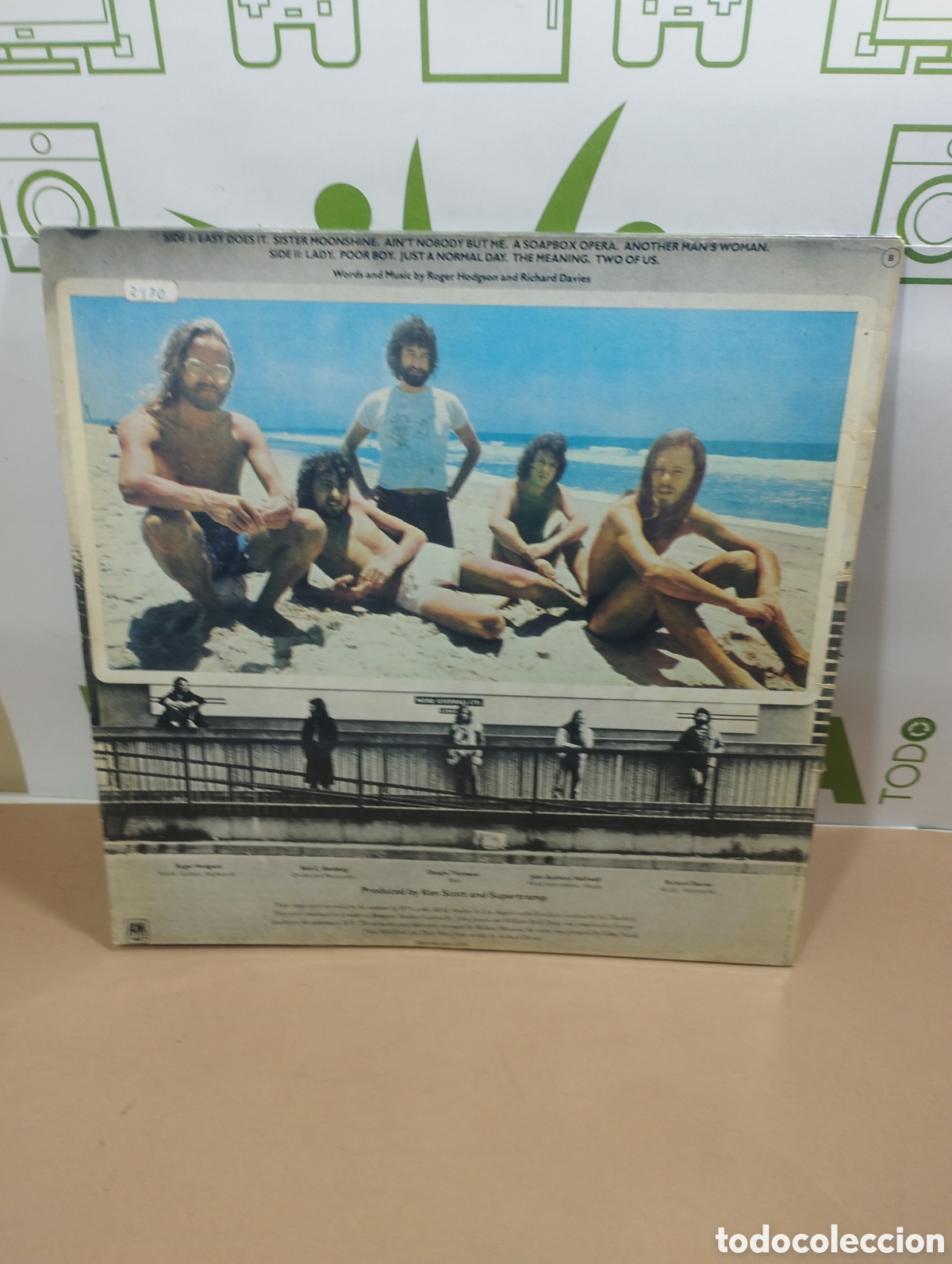 Discos de vinilo: Supertramp. Crisis what crisis. Lp - Foto 2
