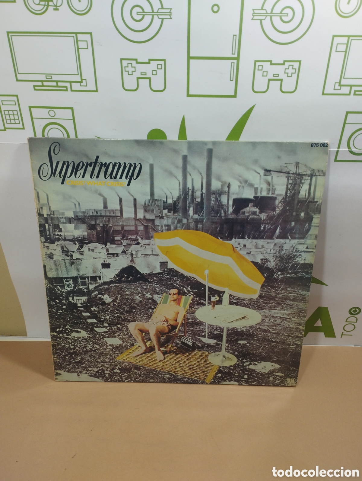 Discos de vinilo: Supertramp. Crisis what crisis. Lp - Foto 1