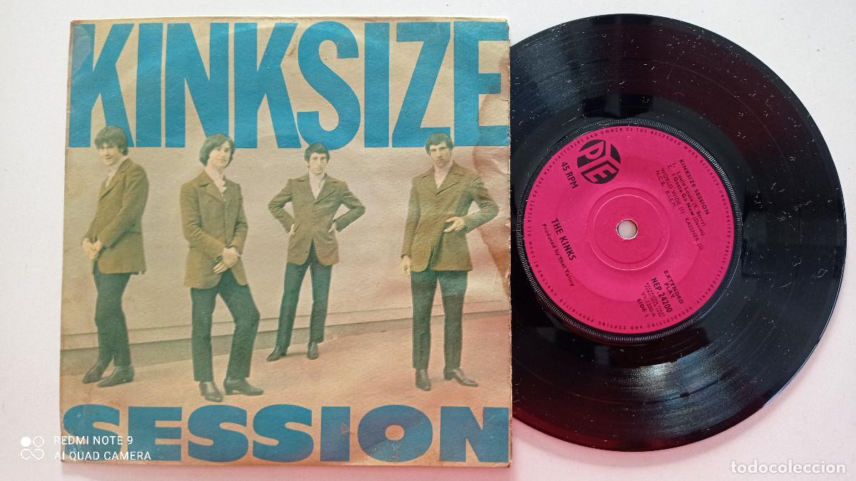 Discos de vinilo: THE KINKS - Kinksize Session - UK EP PYE 1964 - Foto 1