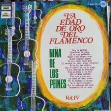 Discos de vinilo: NIÑA DE LOS PEINES LP SELLO EMI-REGAL EDITADO EN ESPAÑA...AÑO 1970