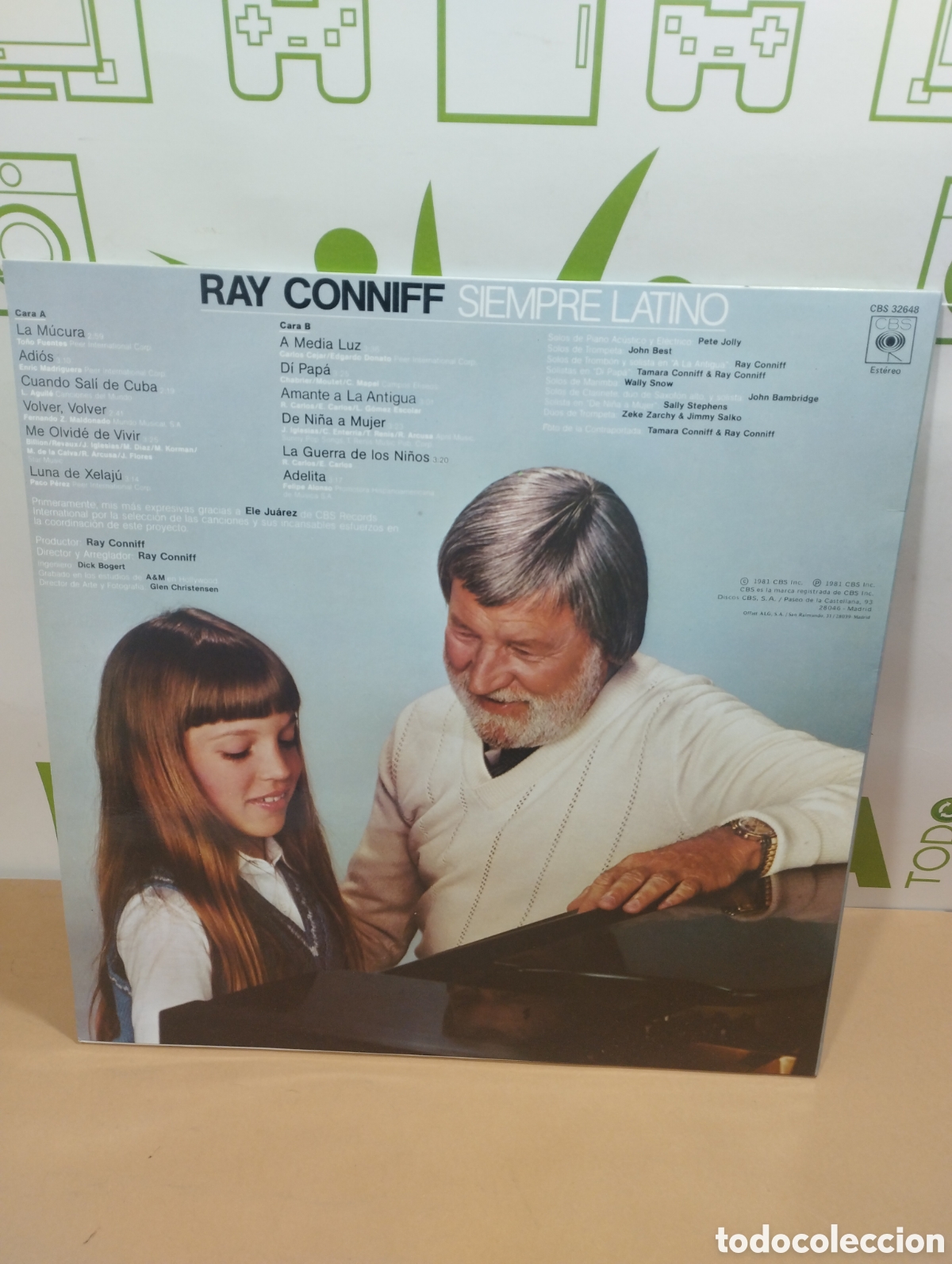 Discos de vinilo: Ray Conniff. Siempre latino. Lp - Foto 2