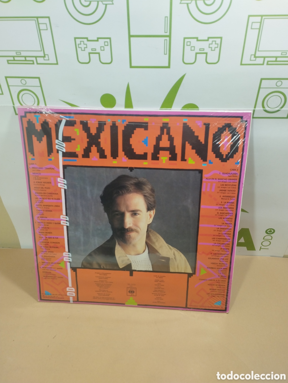 Discos de vinilo: Mexicano. Luis cobos. Nuevo sin abrir. - Foto 2