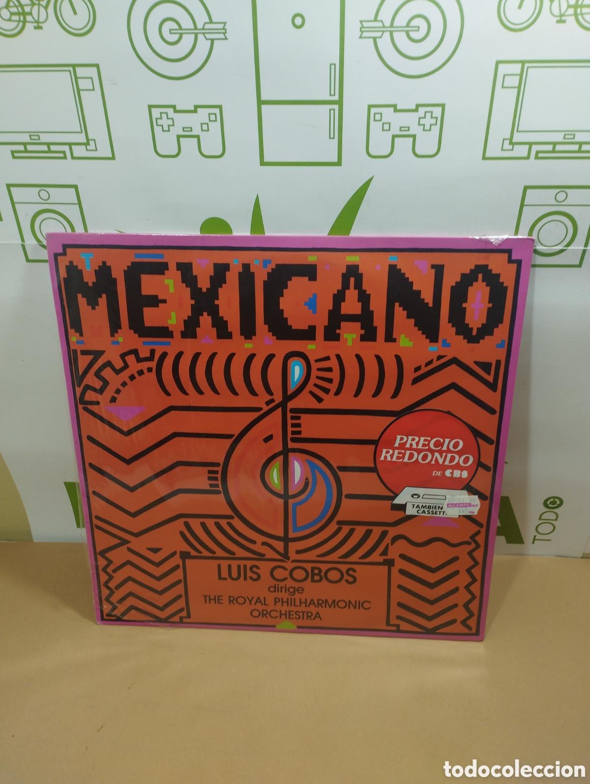 Discos de vinilo: Mexicano. Luis cobos. Nuevo sin abrir. - Foto 1