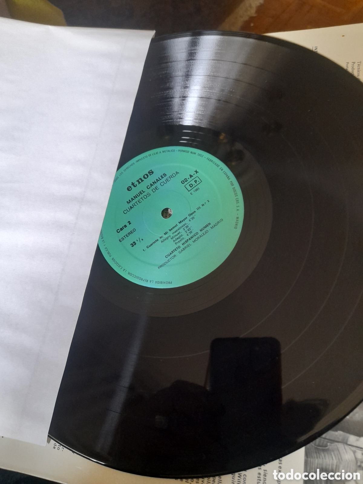 Discos de vinilo: Manuel Canales, Cuartetos, a estrenar - Foto 3