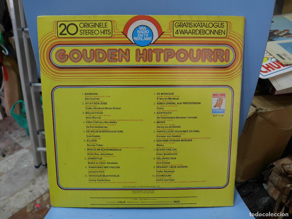 Discos de vinilo: GOUDEN HITPOURRI - Foto 2
