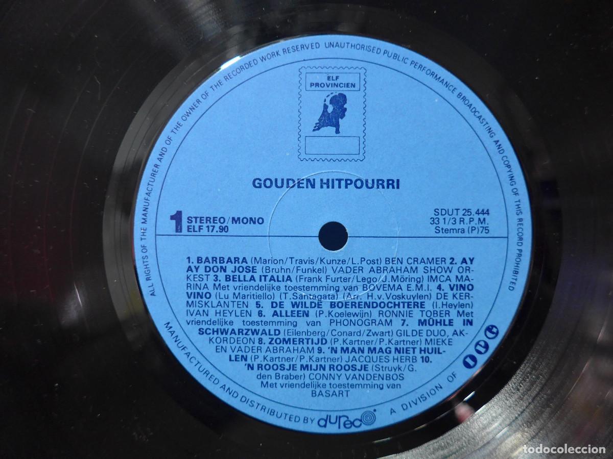Discos de vinilo: GOUDEN HITPOURRI - Foto 7