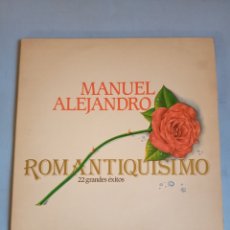 Discos de vinilo: MANUEL ALEJANDRO ROMANTIQUISIMO LP