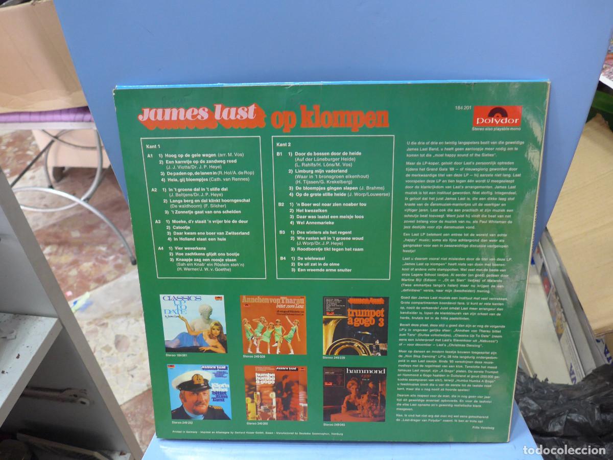 Discos de vinilo: JAMES LAST OP KLOMPEN - Foto 2