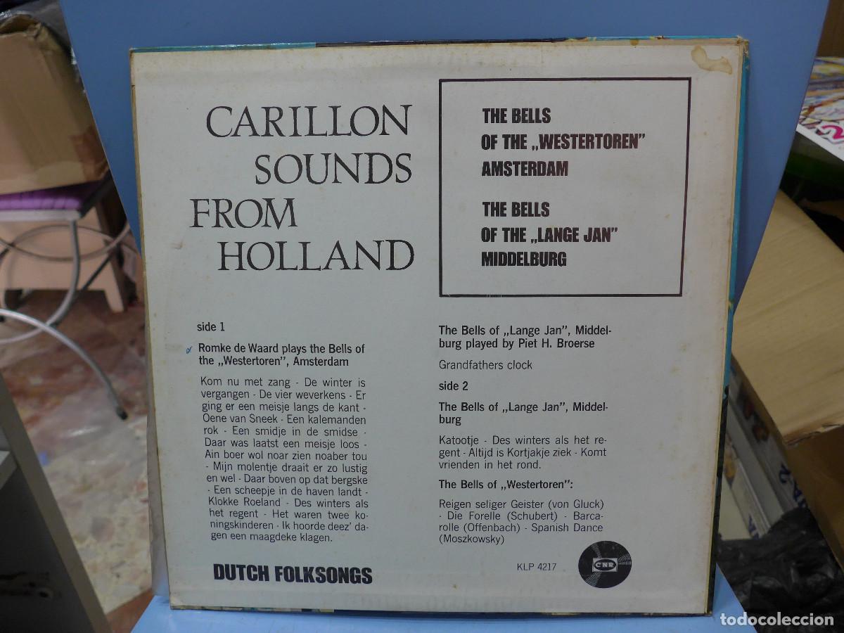 Discos de vinilo: CARRILLON SOUNDS FROM HOLLAND - Foto 3