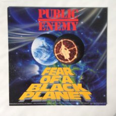 Discos de vinilo: PUBLIC ENEMY ‎– FEAR OF A BLACK PLANET , EUROPE 1990 DEF JAM RECORDINGS LP