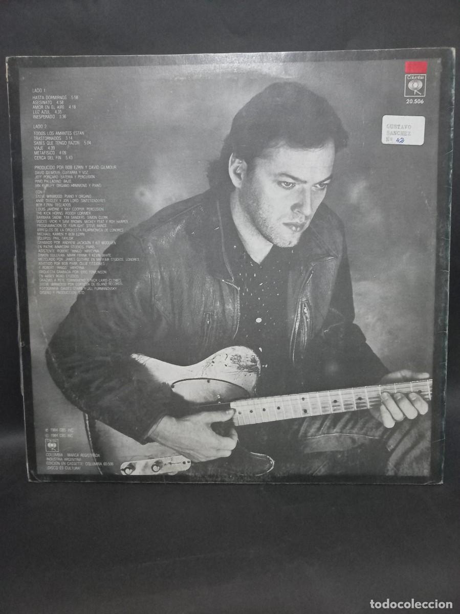 Discos de vinilo: DAVID GILMOUR - ABOUT FACE / 20.506 - 1984 - Foto 2