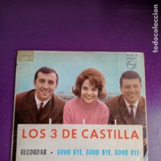 Discos de vinilo: LOS TRES DE CASTILLA – RECORDAR +3 - EP PHILIPS 1965 - POP 60'S 70'S - MUY POCO USO