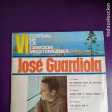 Discos de vinilo: JOSÉ GUARDIOLA – HE SABIDO QUE TE AMABA +3 EP VERGARA 1964 - MELODICA 50'S 60'S POCO USO
