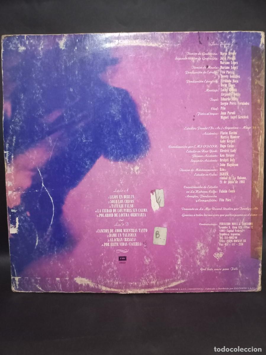 Discos de vinilo: FITO PAEZ - EY! / 10222-A - 1988 - Foto 2