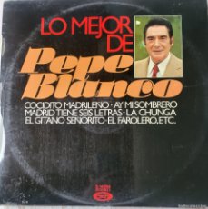 Discos de vinilo: PEPE BLANCO LP SELLO MOVIEPLAY EDITADO EN ESPAÑA AÑO 1976...