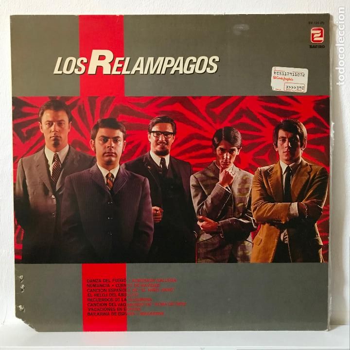Discos de vinilo: Los Rel&aacute;mpagos. 1984. Zafiro - Foto 1