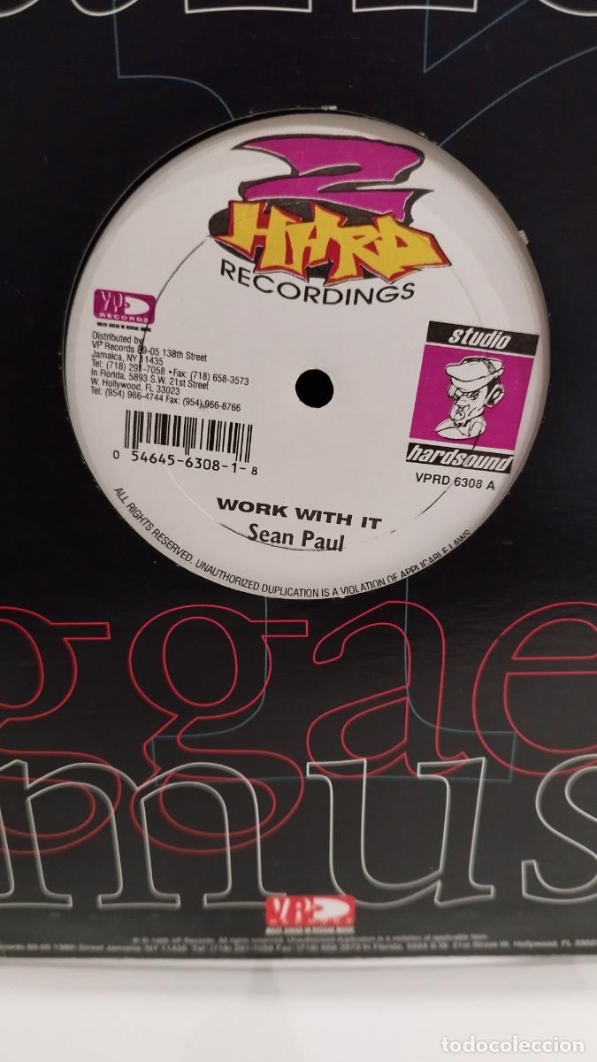 Discos de vinilo: Sean Paul &ndash; Work With It / Tresspass.Vinilo Maxi Single - Foto 3