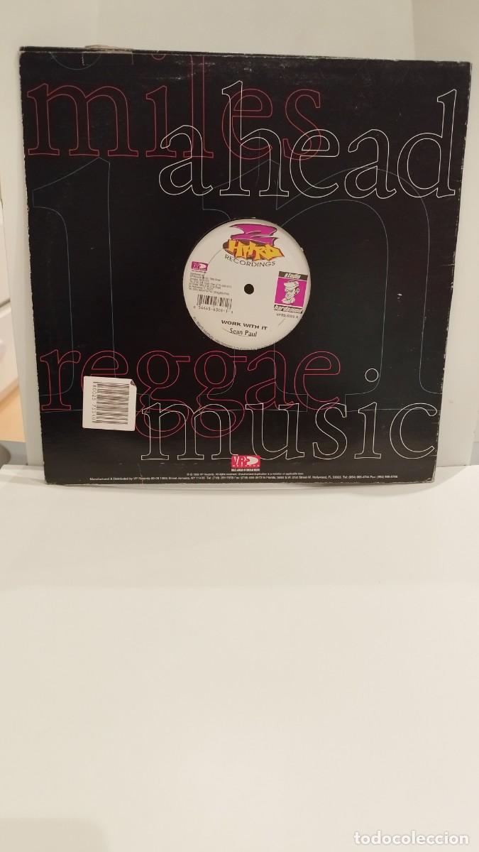 Discos de vinilo: Sean Paul &ndash; Work With It / Tresspass.Vinilo Maxi Single - Foto 4