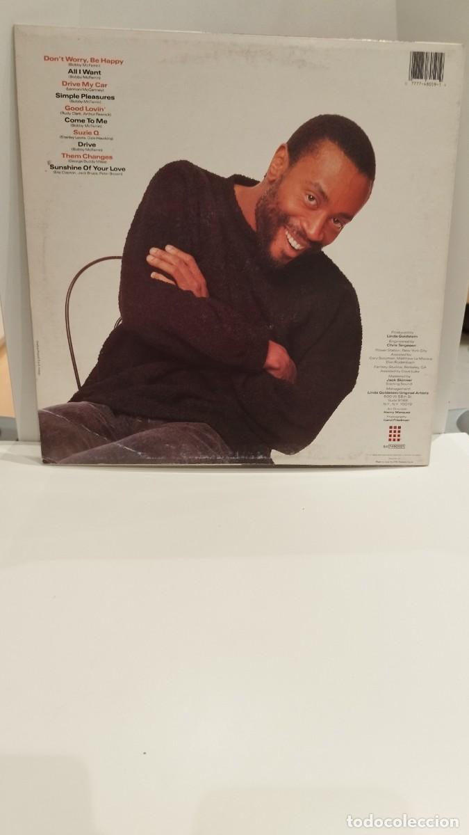 Discos de vinilo: Bobby McFerrin &ndash; Simple Pleasures.Vinilo Lp - Foto 3