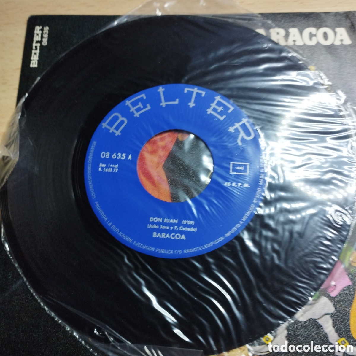 Discos de vinilo: Single 7&rdquo; Baracoa 1977 Don Juan. 2 versiones. - Foto 3