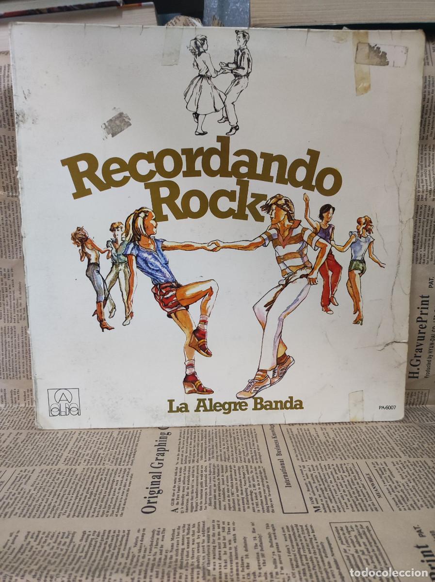 Discos de vinilo: La Alegre Banda &ndash; Recordando Rock - Foto 1