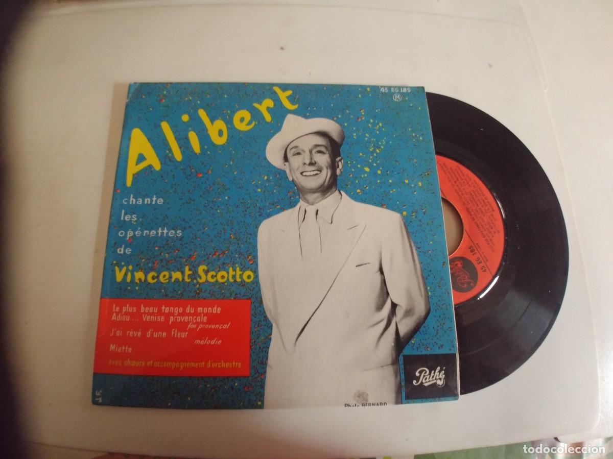 Disques de vinyle: ALIBERT-EP LE PLUS BEAU TANGO DU MONDE +3