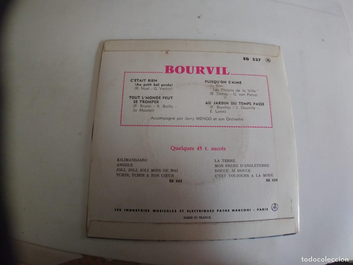 Discos de vinilo: BOURVIL-EP C&eacute;tait Bien +3 - Foto 2