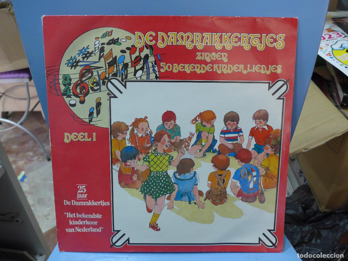 Discos de vinilo: 50 KINDERLIEDJES DE DAMRAKKERTJES ZINGEN - Foto 1