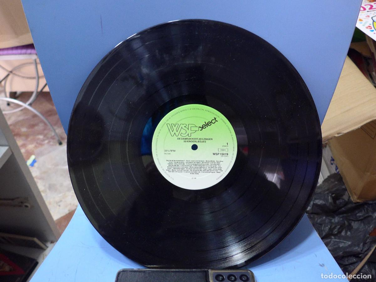 Discos de vinilo: 50 KINDERLIEDJES DE DAMRAKKERTJES ZINGEN - Foto 5